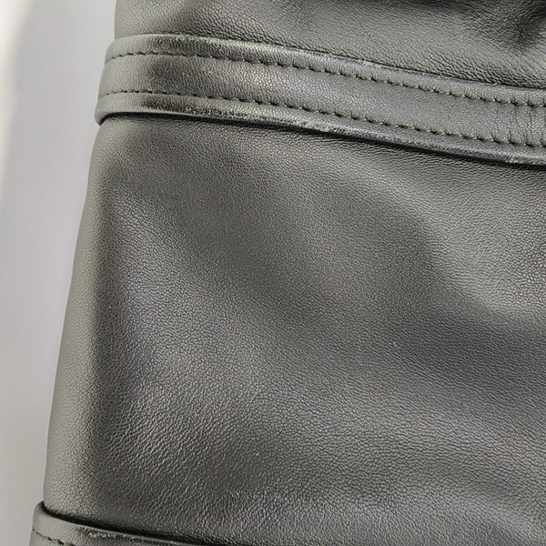 Bazar Calfskin Black