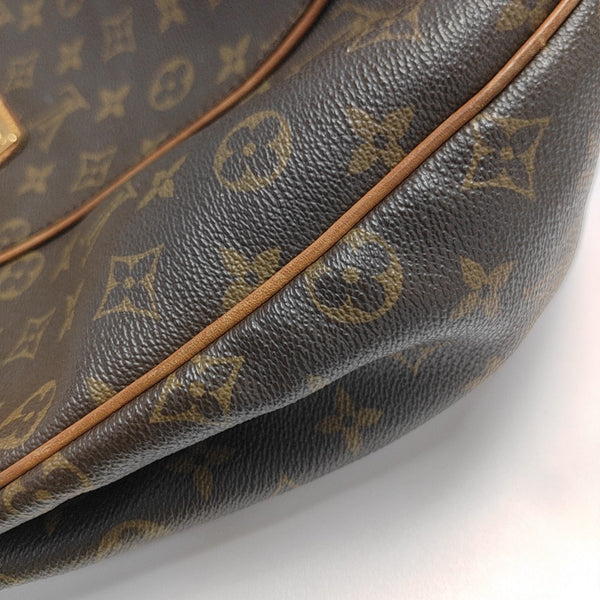 GALLIERA Monogram Coated Canvas Brown