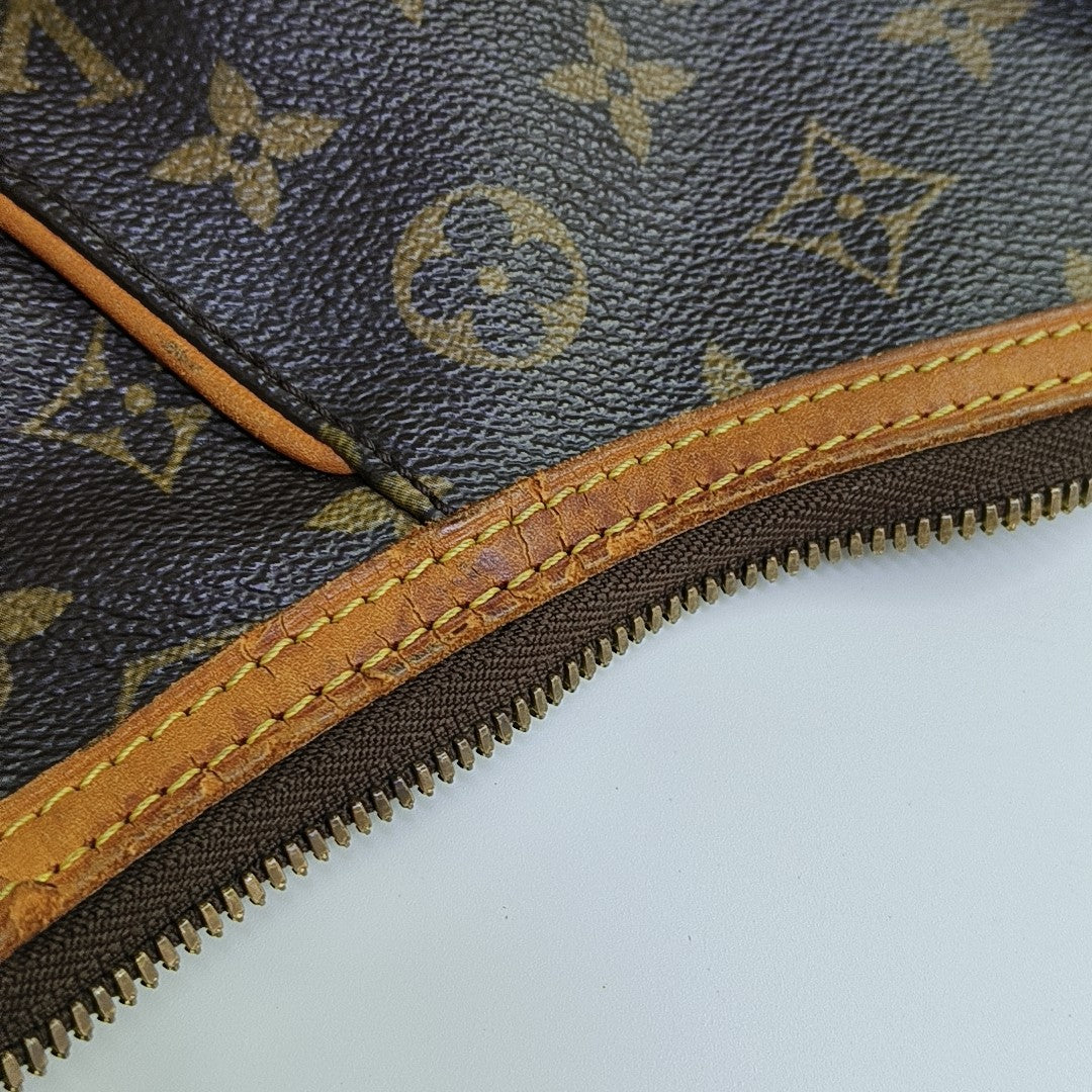 VINTAGE THAMES GM Monogram Coated Canvas Brown