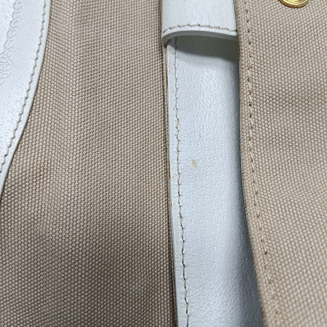 Canvas Shoulder Bag Brown