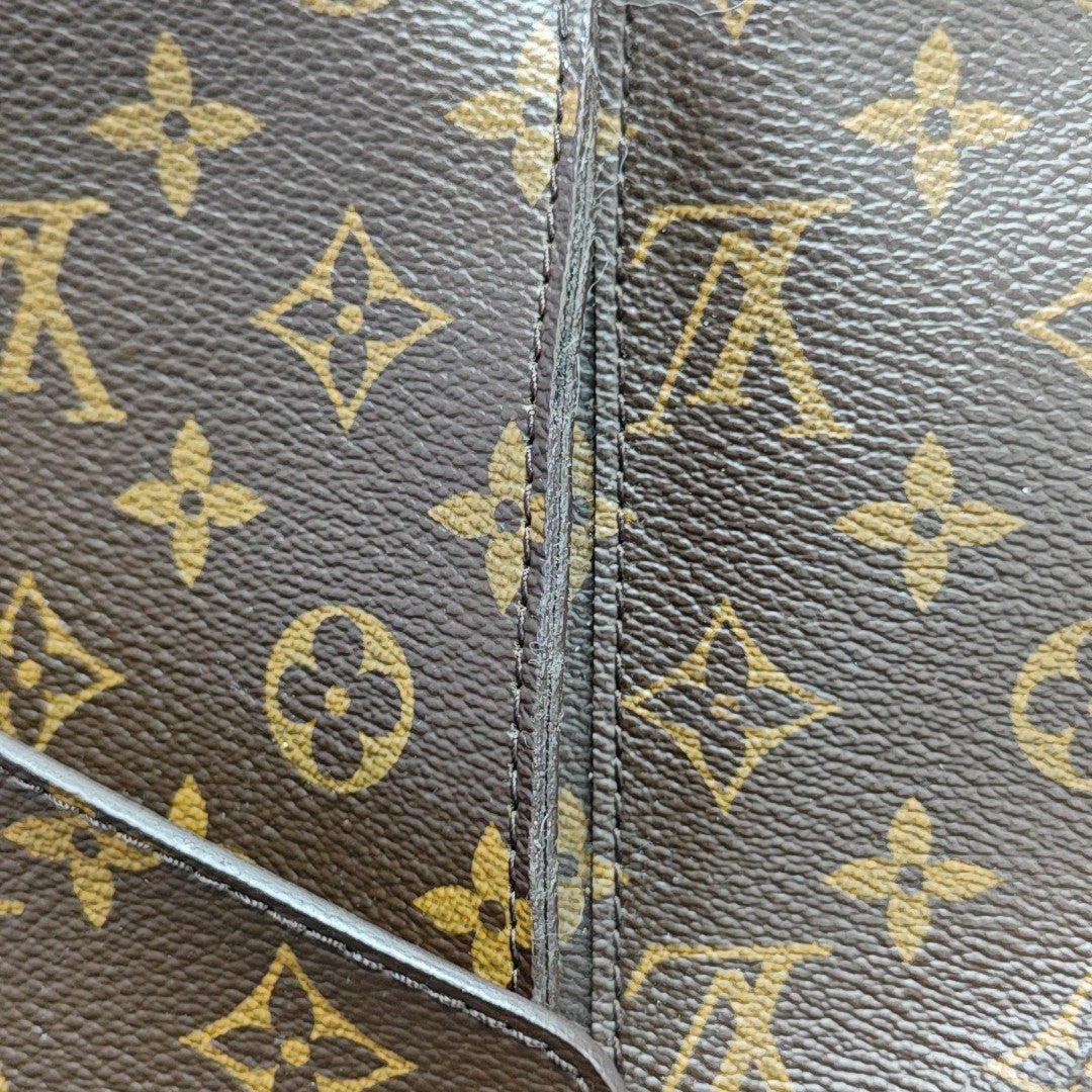MÉTIS Monogram Coated Canvas Brown