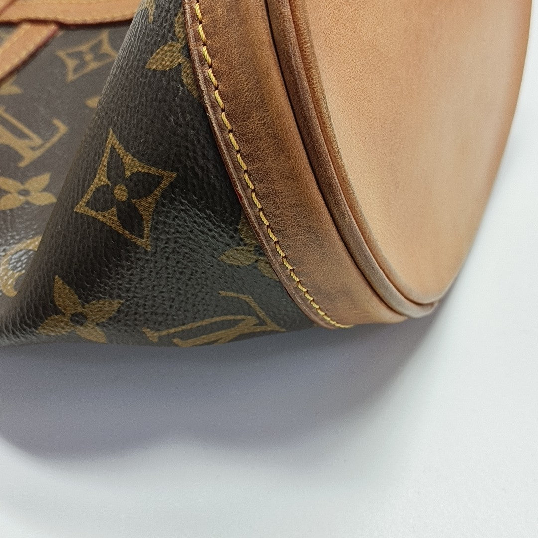 DUFFLE Monogram Coated Canvas Brown