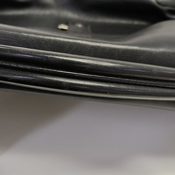 Calfskin Shoulder Bag Black