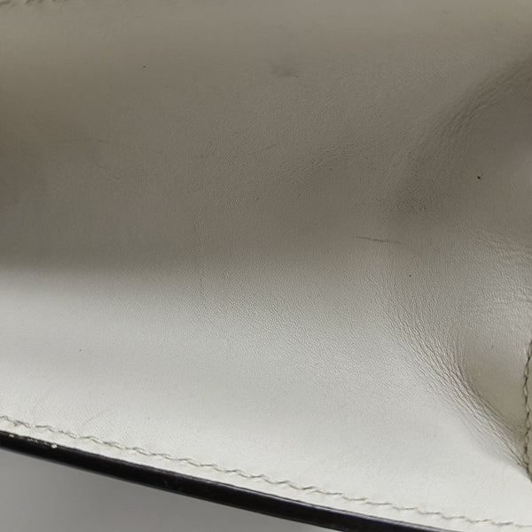 Sylvie Small Calfskin White