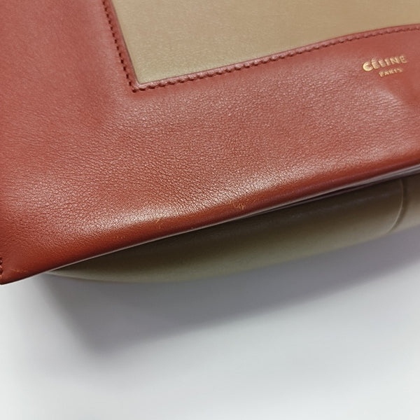 FRAME Medium Calfskin Brown