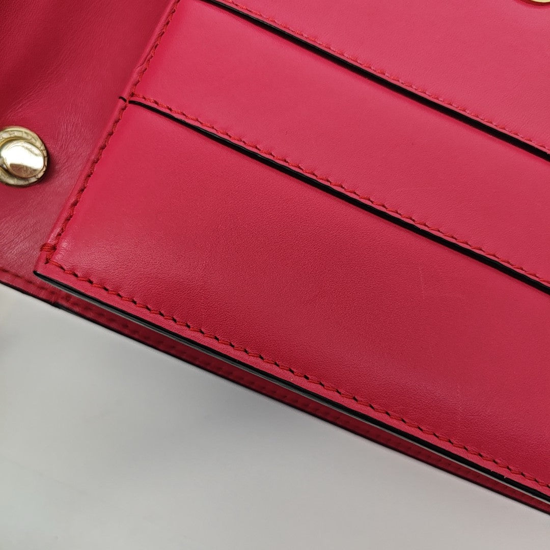SERPENTI FOREVER Medium Quilted Calfskin Red