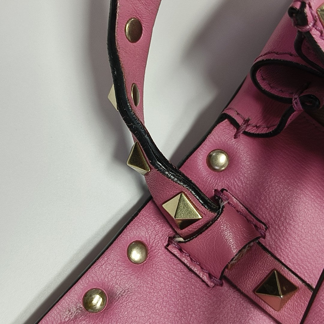 Rockstud Mini Calfskin Pink