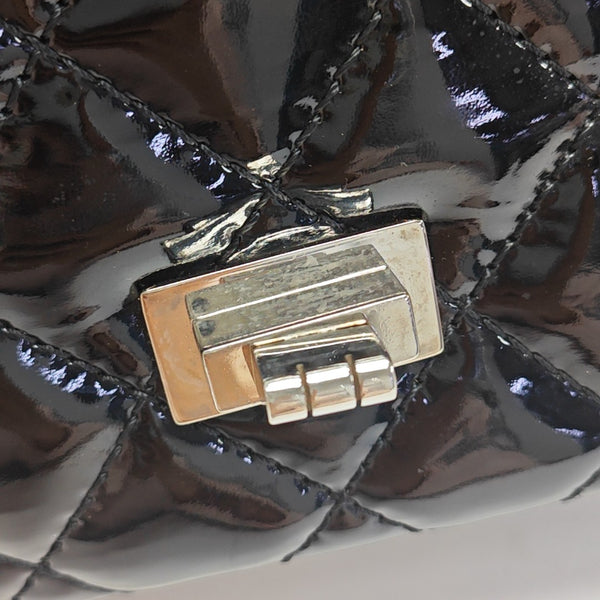 2.55 227 (jumbo) Quilted Calfskin Black