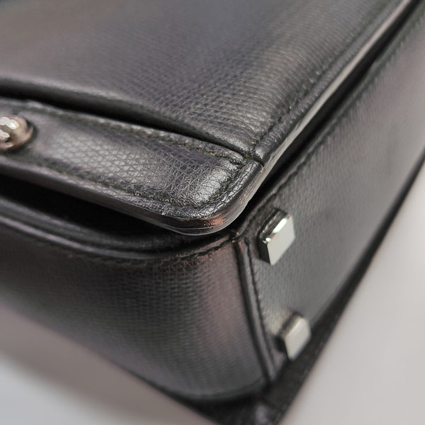 Calfskin Shoulder Bag Black