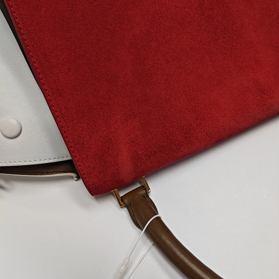 TRAPEZE Medium Calfskin Multicolor