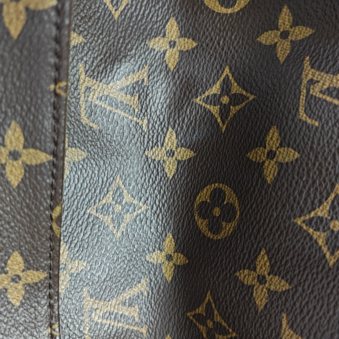 MÉTIS MM Monogram Coated Canvas Brown