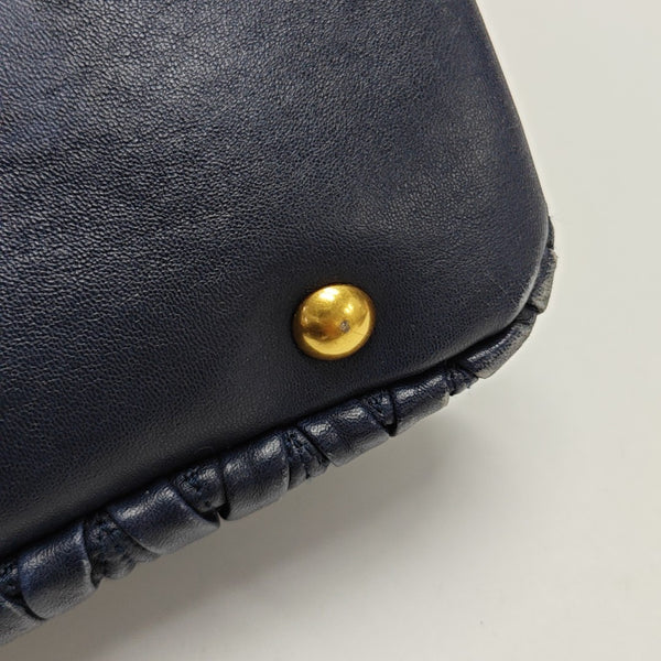 Avenue Quilted Lambskin Blue