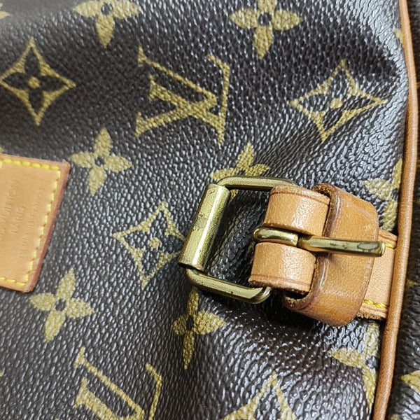 SAUMUR Monogram Coated Canvas Brown