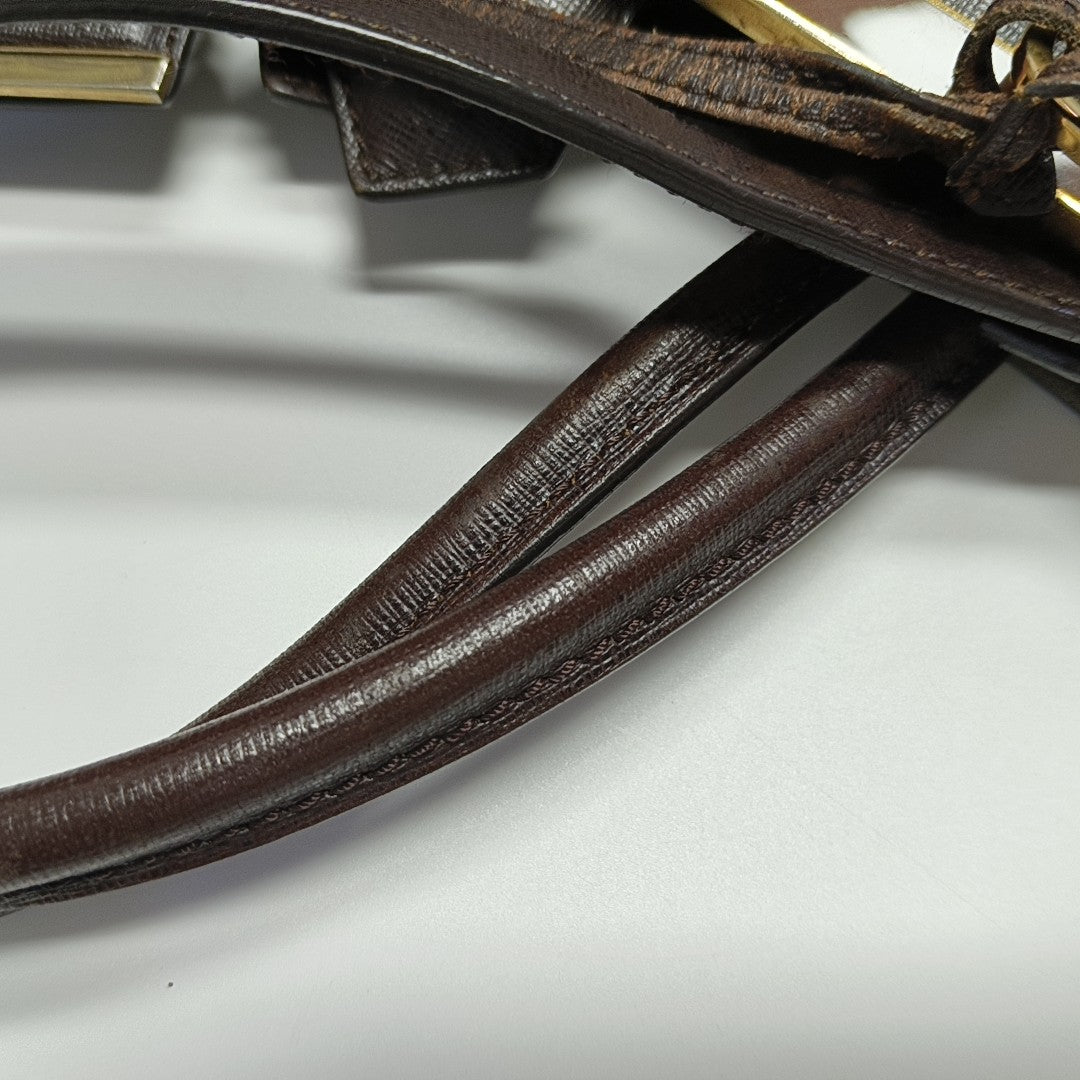 2 Jours Medium Calfskin Brown