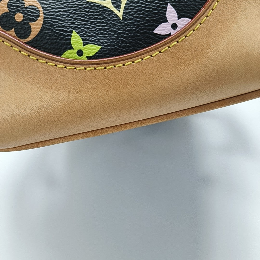 LV × TM CLAUDIA Monogram Coated Canvas Black