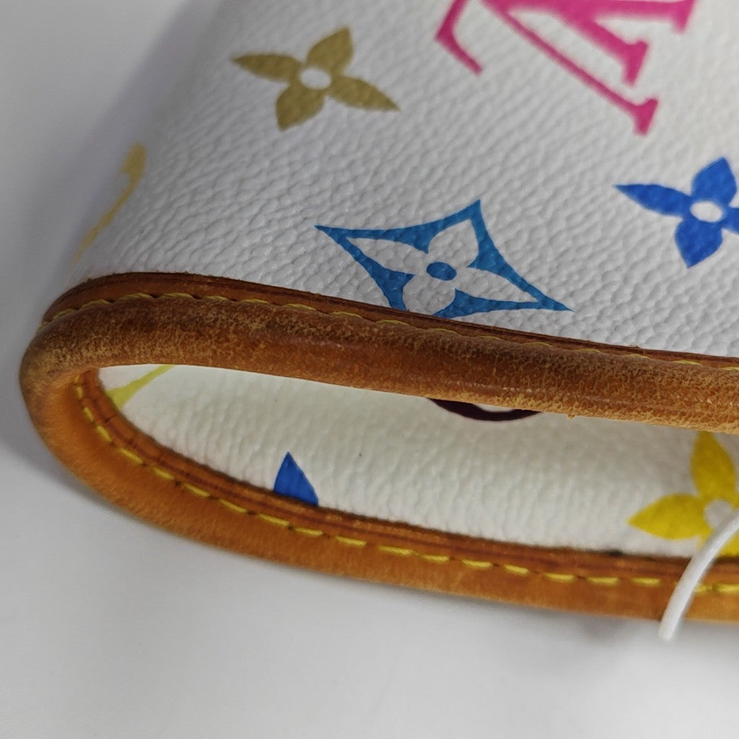 LV × TM SHIRLEY Monogram Coated Canvas White