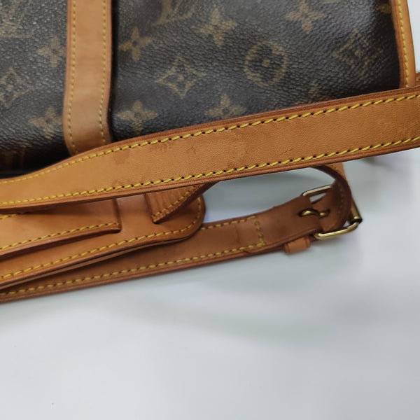 SAUMUR Monogram Coated Canvas Brown