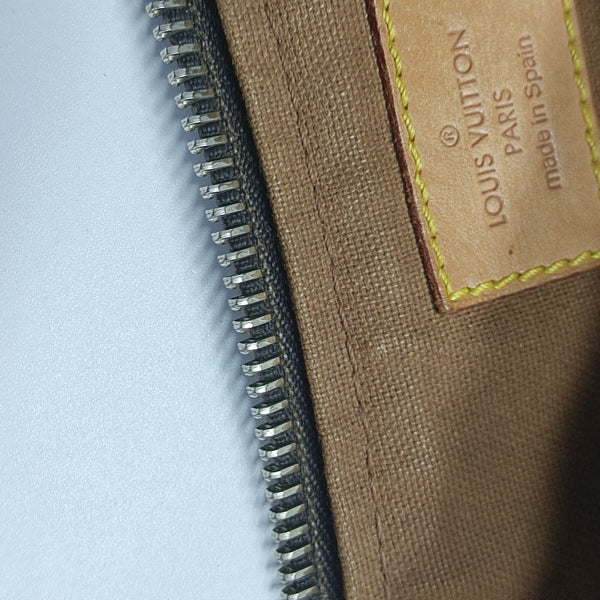 TULUM GM Monogram Coated Canvas Brown