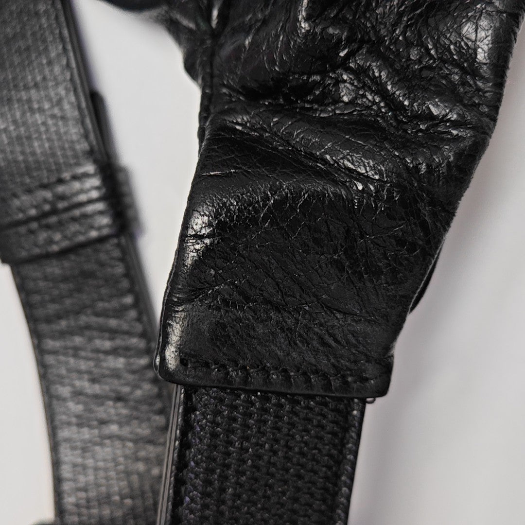 Explorer Quilted Calfskin Black