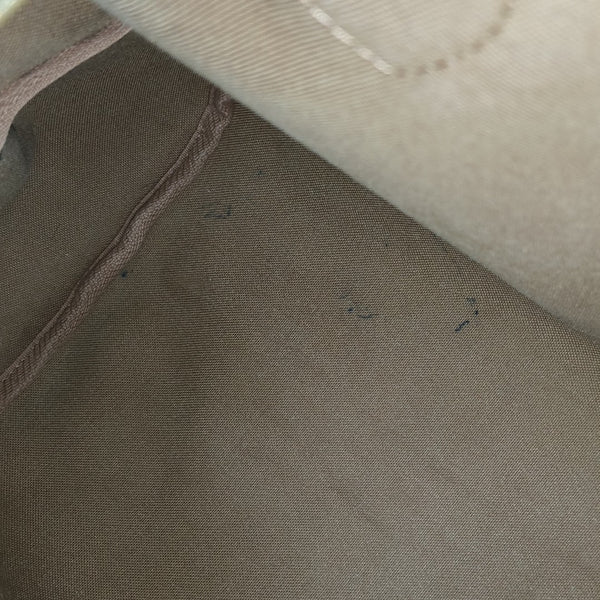 MONTORGUEI Monogram Coated Canvas Brown