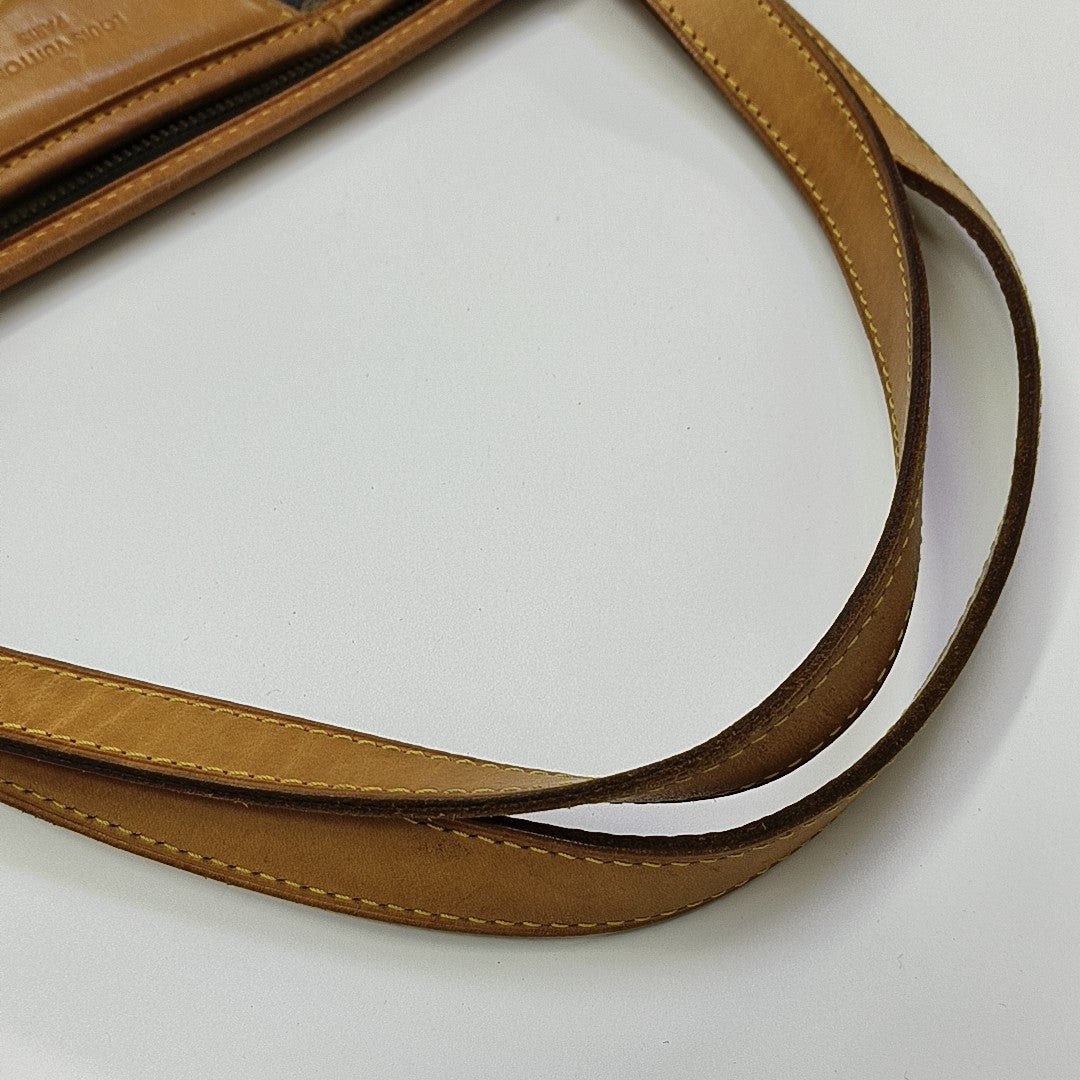 ESTRELA MM Monogram Coated Canvas Brown