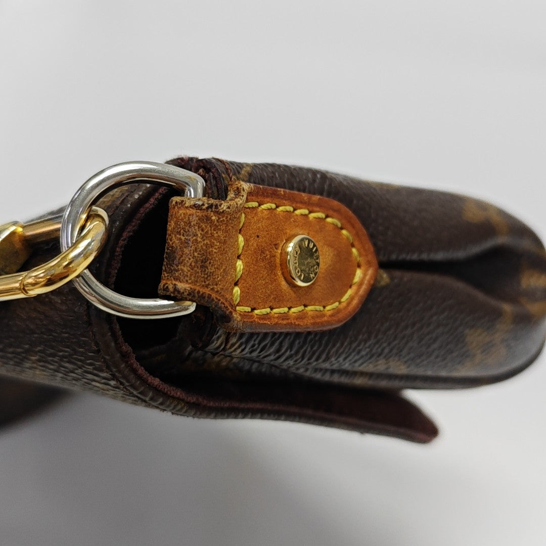FAVORITE PM Monogram Coated Canvas Brown