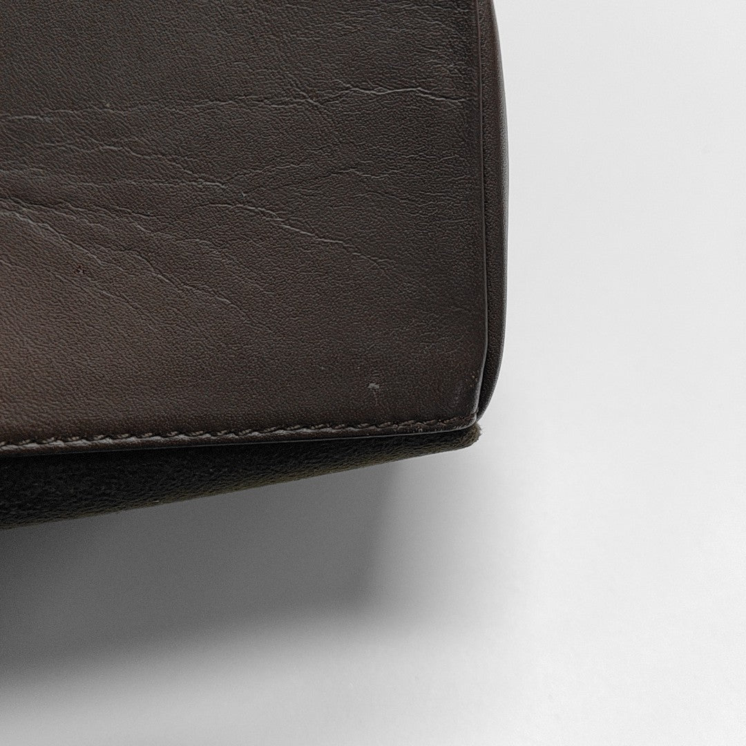 Suede Tote Bag Brown