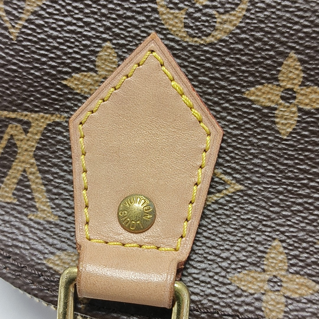ALMA BB Monogram Coated Canvas Brown