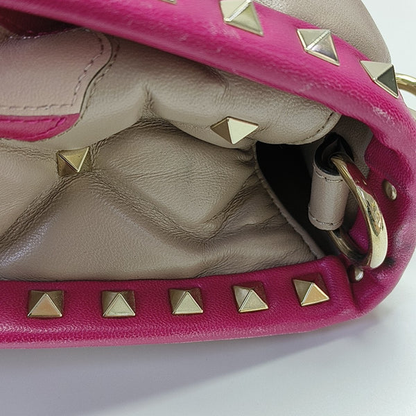 Quilted Calfskin Shoulder Bag Pink