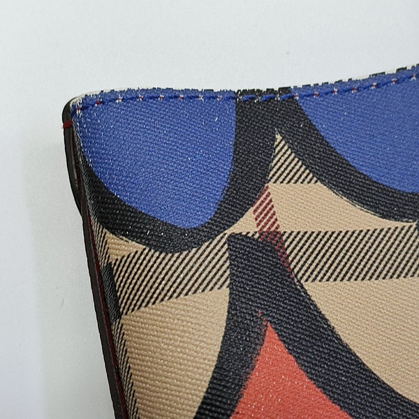 Coated Canvas Tote Bag Beige