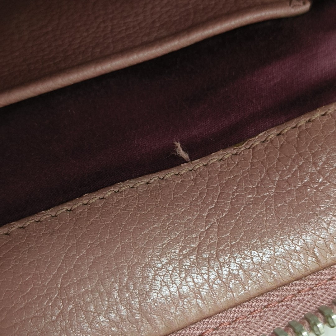 Calfskin Tote Bag Pink