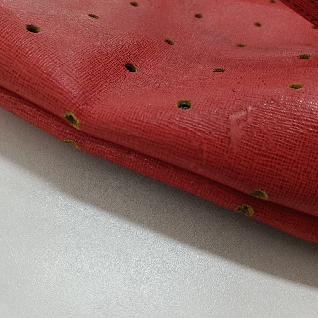 Calfskin Tote Bag Orange