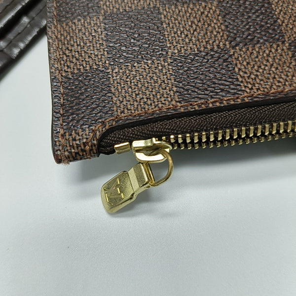 NEVERFULL MM Damier Ebene Coated Canvas Brown
