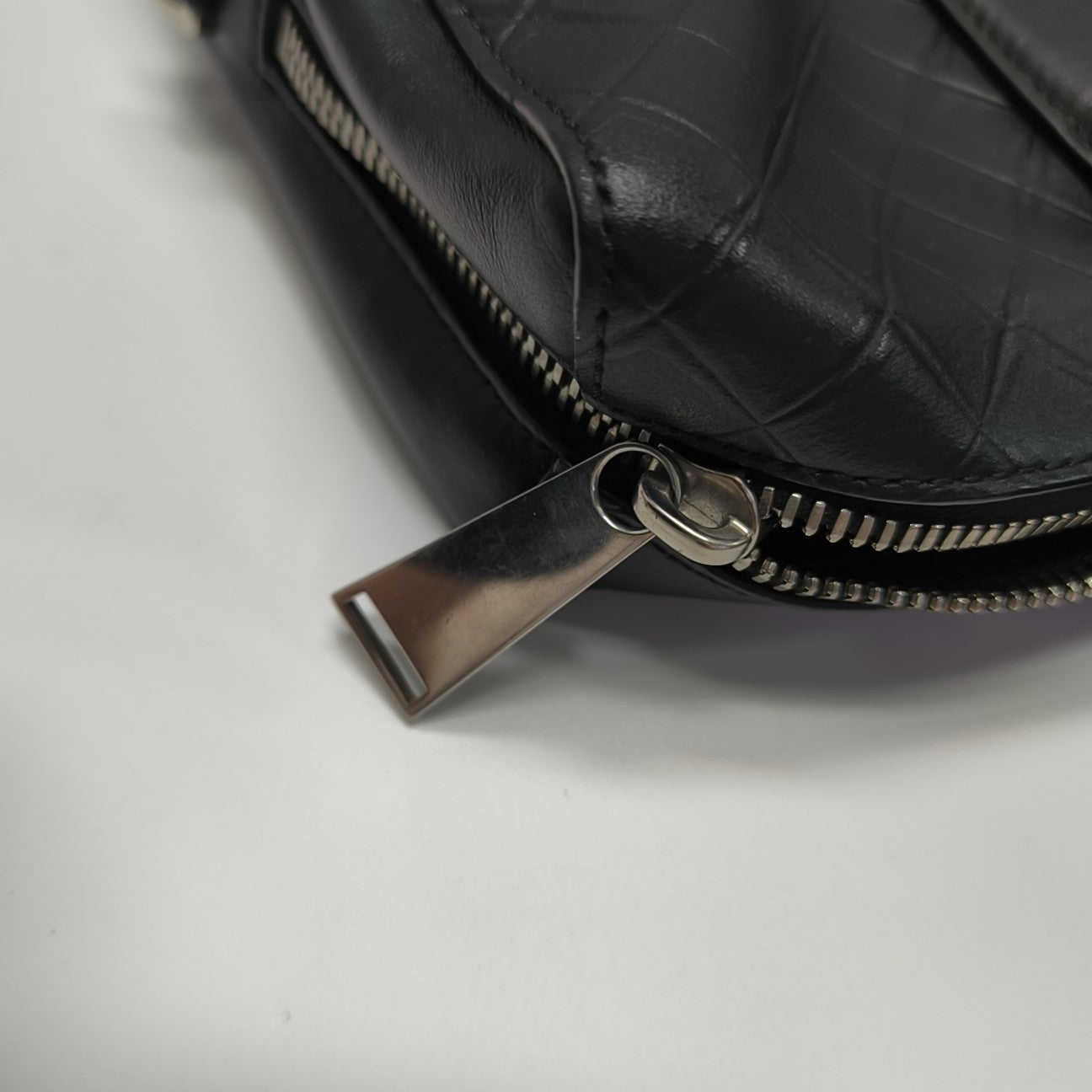 Calfskin Shoulder Bag Black