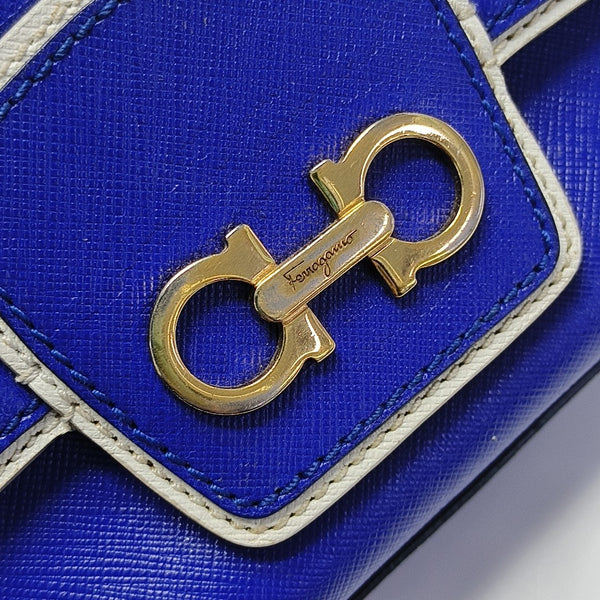 Gancini Calfskin Blue