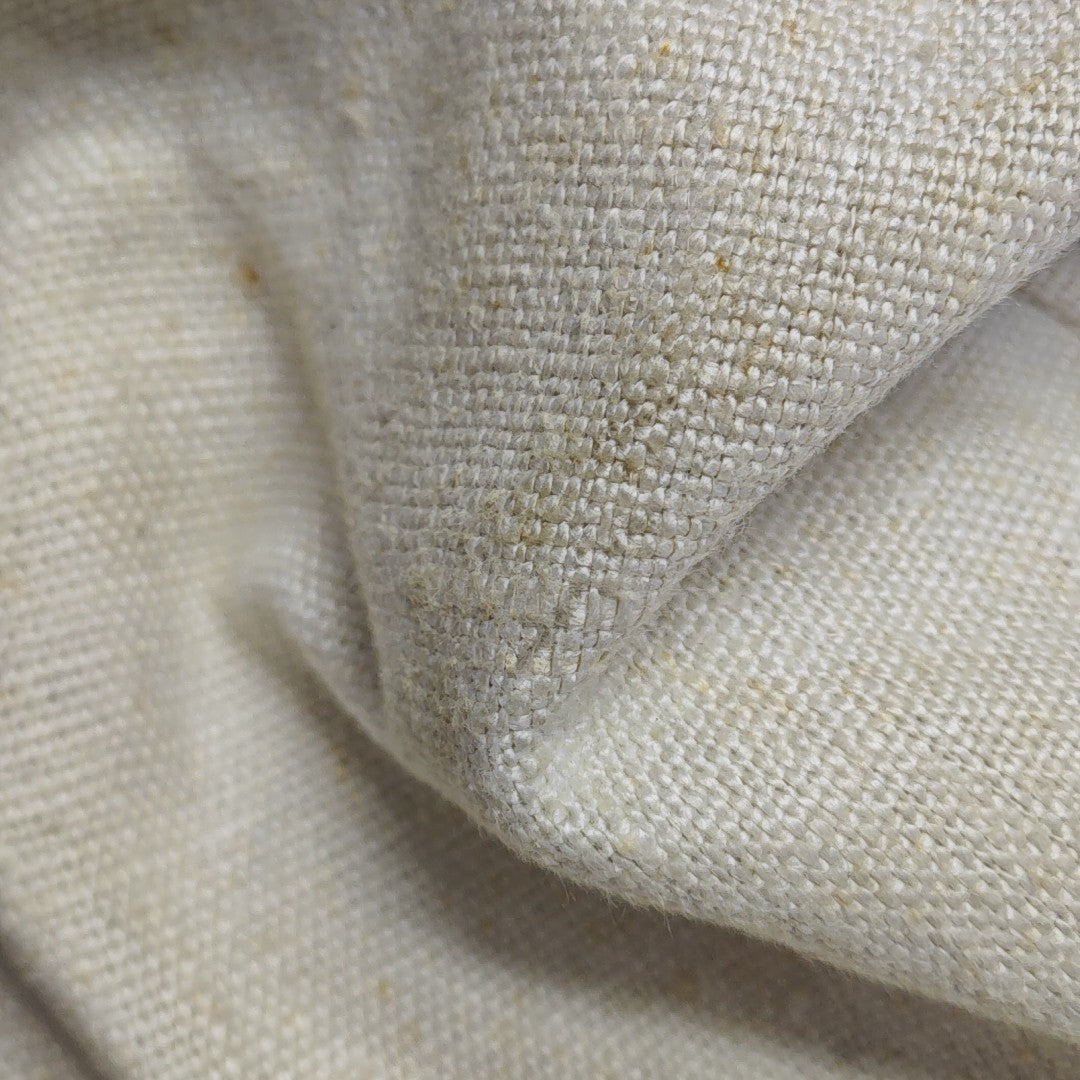 Linen Top Handle Bag Multicolor