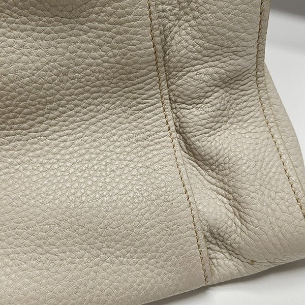Calfskin Tote Bag White