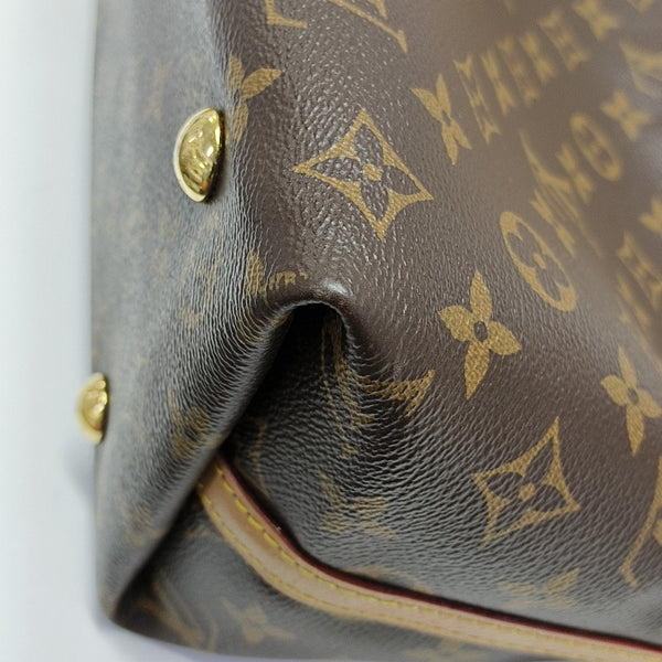 CARRYALL PM Monogram Coated Canvas Brown