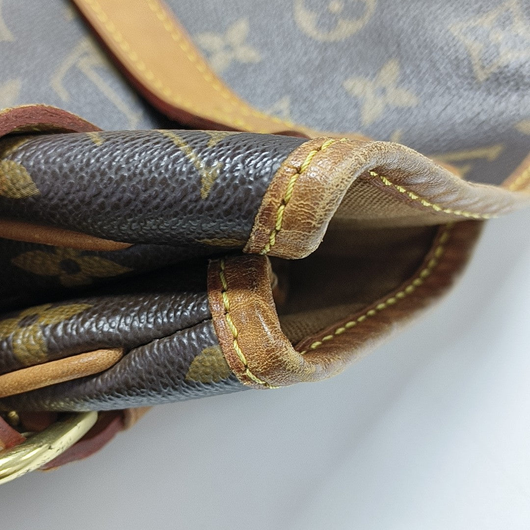 BATIGNOLLES MM Monogram Coated Canvas Brown