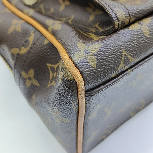 MANHATTAN GM Monogram Coated Canvas Brown