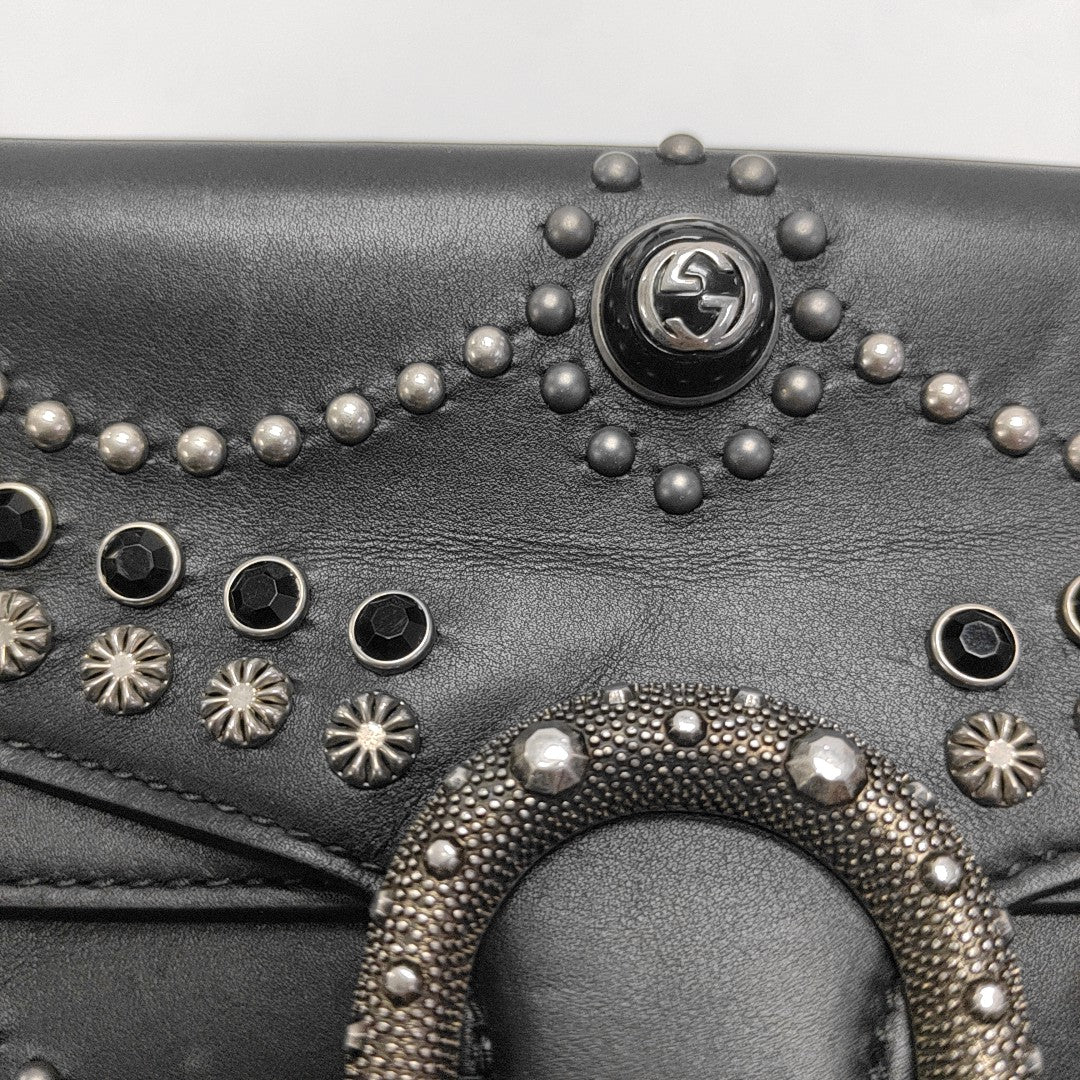 Dionysus Small Calfskin Black