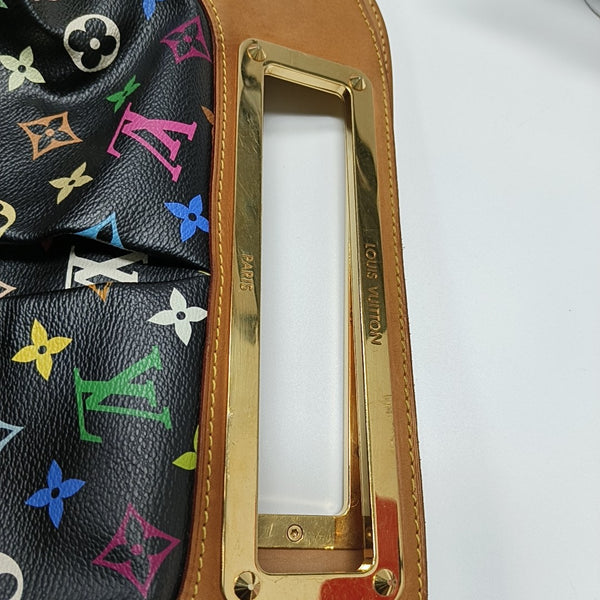 LV × TM JUDY Monogram Coated Canvas Black