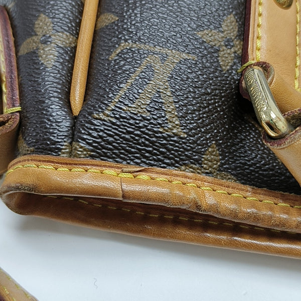 ESTRELA GM Monogram Coated Canvas Brown