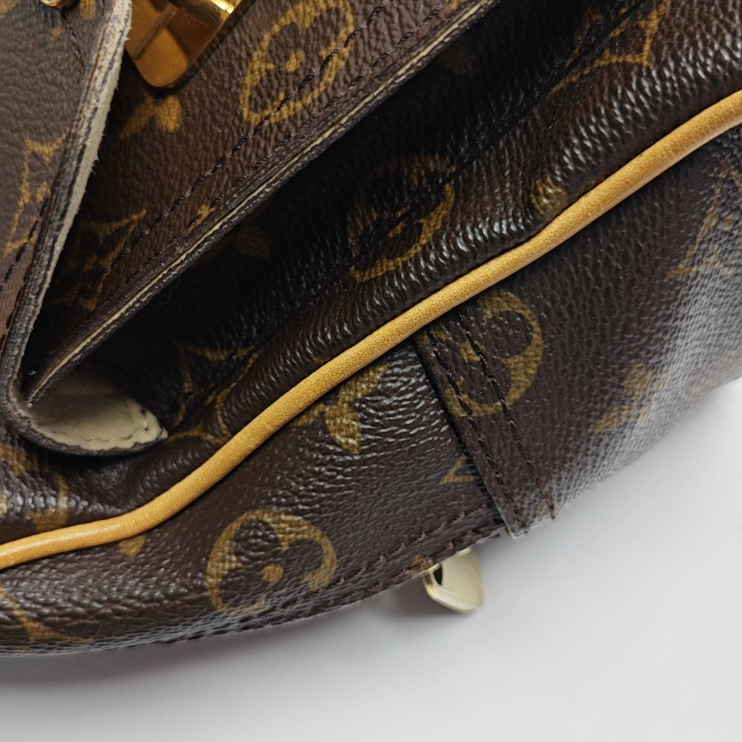 MANHATTAN PM Monogram Coated Canvas Brown