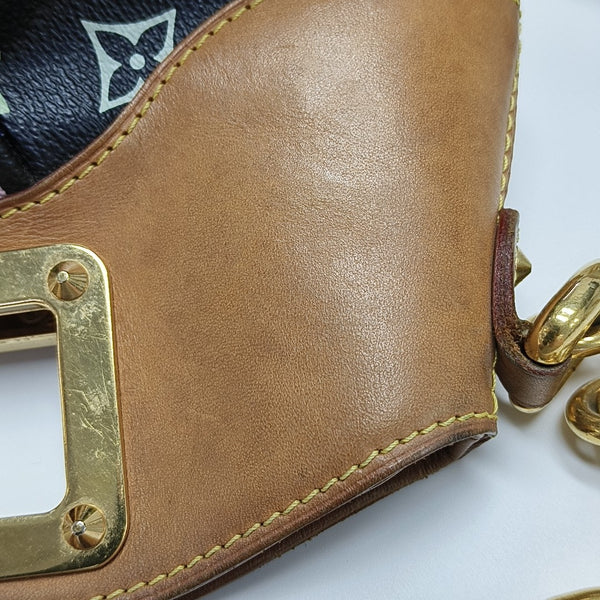LV × TM JUDY PM Monogram Coated Canvas Black