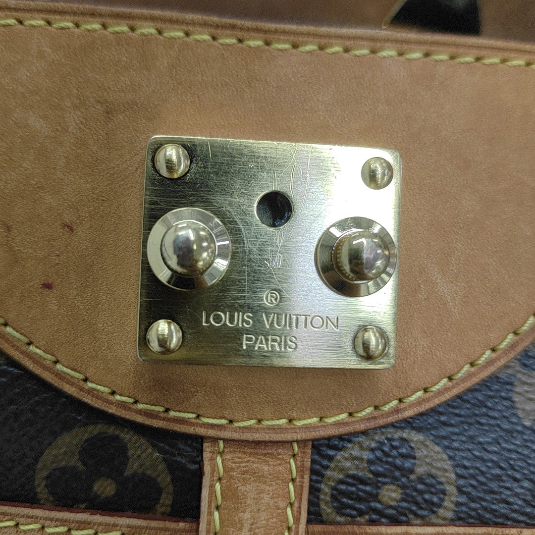 DUFFLE Monogram Coated Canvas Brown