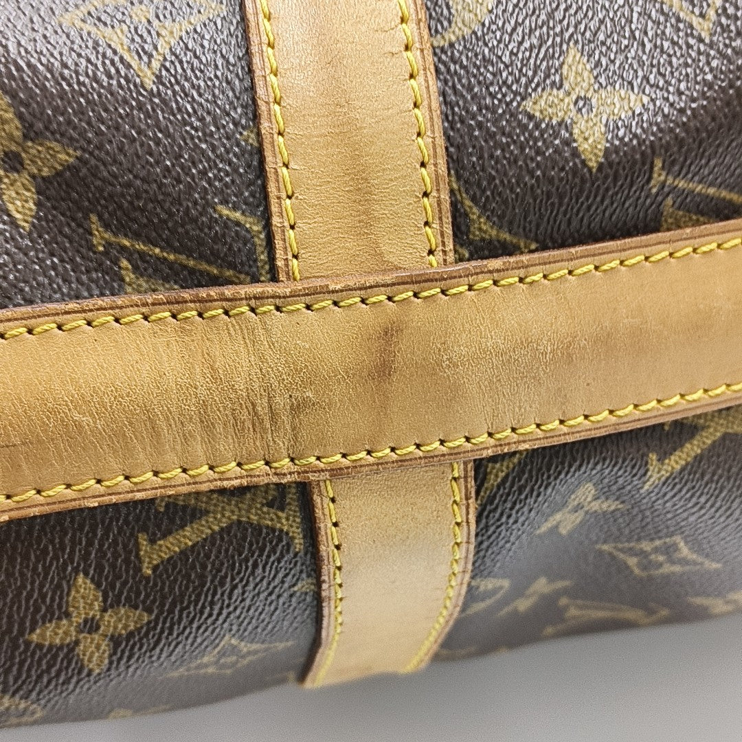 CRUISER 40 Monogram Coated Canvas Brown