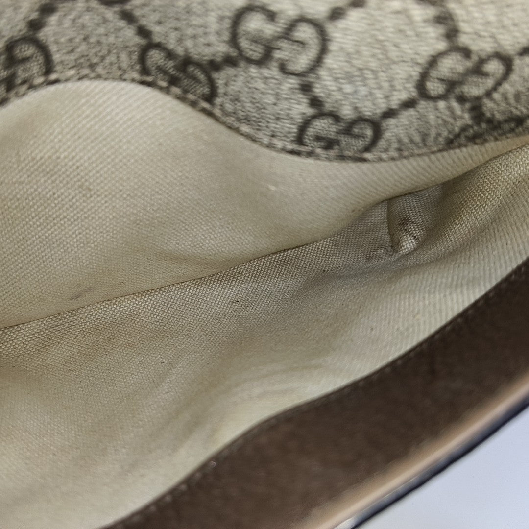 Neo Vintage Small Monogram Coated Canvas Beige