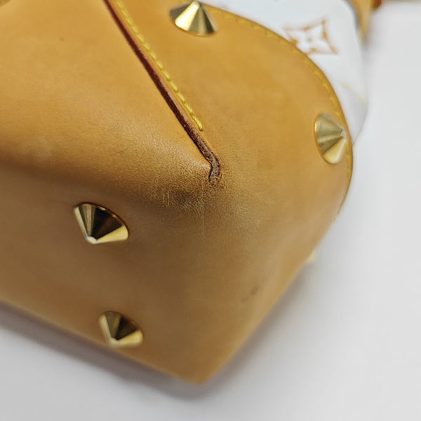LV × TM JUDY MM Monogram Coated Canvas White