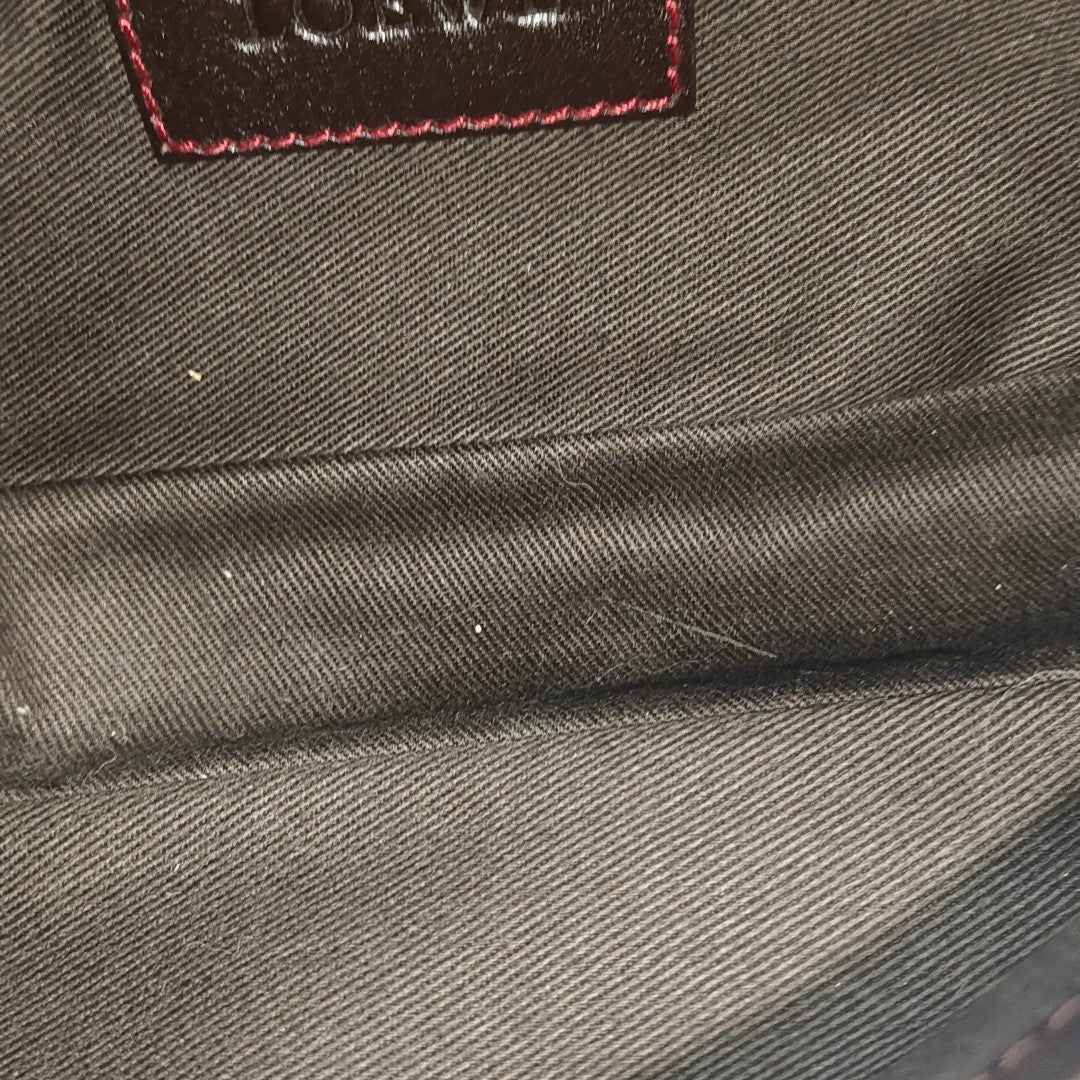 Monogram Coated Canvas Shoulder Bag Red